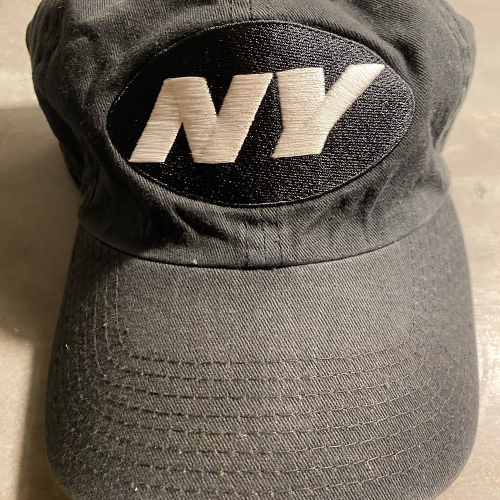 Black New York Jets 47 Brand Adjustable